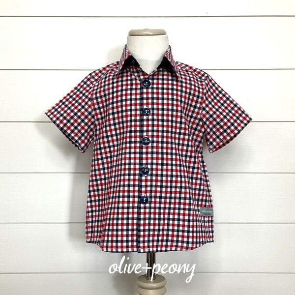 Patriotic Plaid Shirt