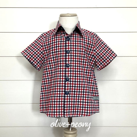 Patriotic Plaid Shirt