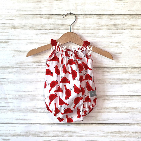 Cardinal Bird Playsuit